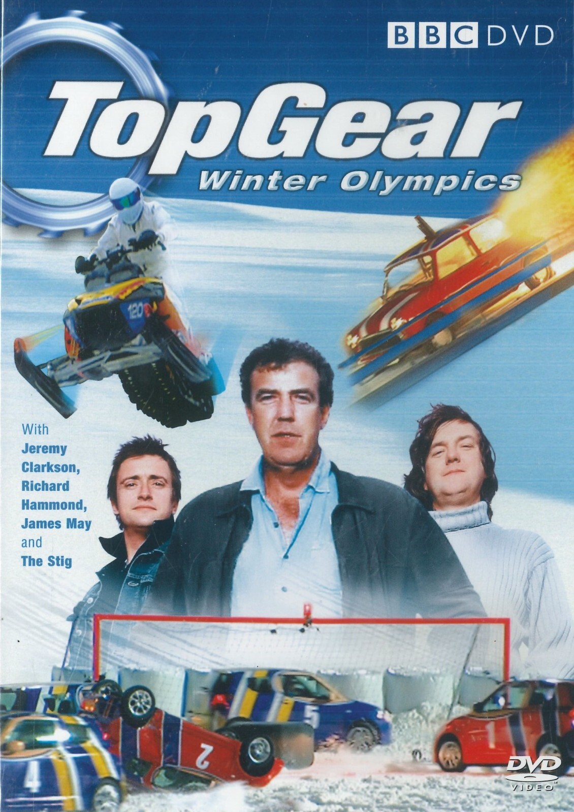 Top Gear: Inverno Olimpiadi (2006) Nuovo Sigillato DVD,Jeremy Clarkson,Giacomo