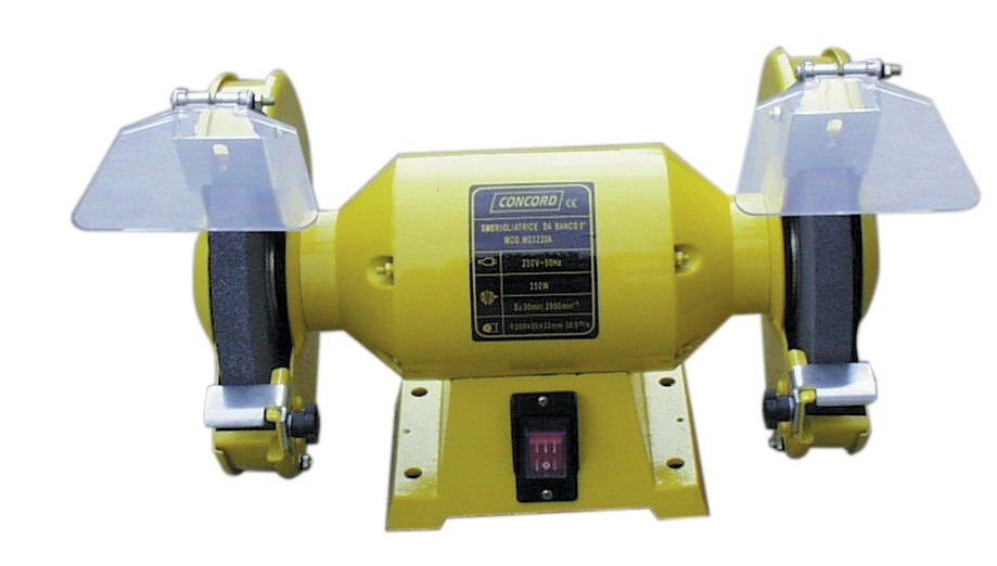 Smerigliatrice Da Banco Doppia 250 W Mola Ø 150 mm 2850 giri/min Concord