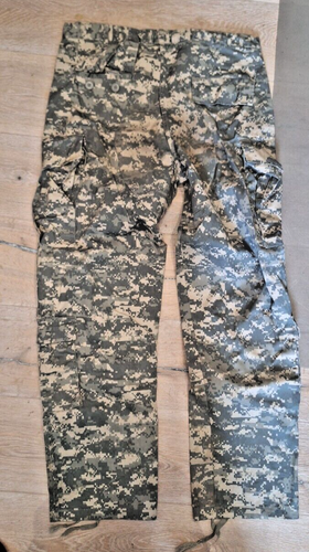 US Army Ucp Acu At Digital Uniform Tarnhose Hose Größe: Large Regular - Bild 2 von 4