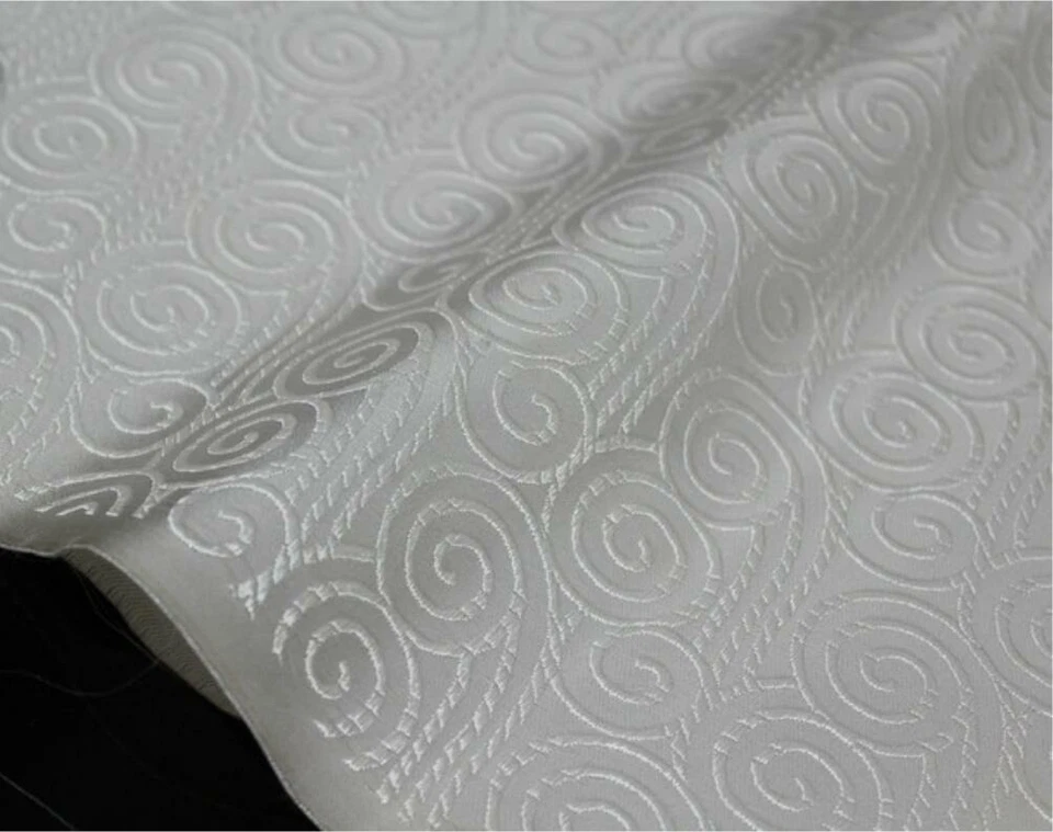 Bolster Cover*Flying Cloud Wave Brocade Neck Roll Long Tube Yoga Pillow Case*BD2 - Image 3 of 4