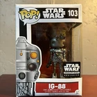 Funko POP! STAR WARS IG-88 #103 Smuggler's Bounty Exclusive Combine S&H On More