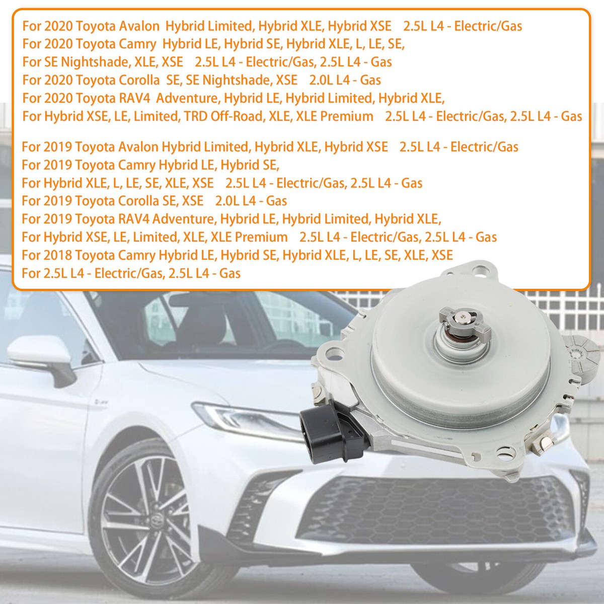 13090-25010 For Lexus Toyota Camry Corolla Variable Valve Timing