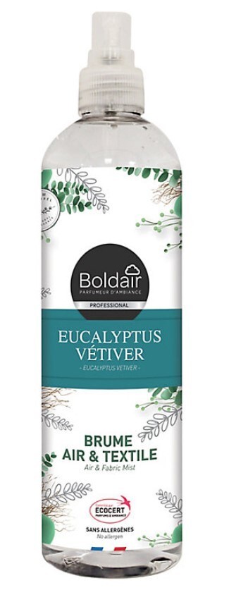 Deodorante Nebbia Aria Tessuto Profumo Eucalipto Naturale Spray Boldair