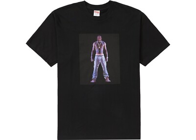 Supreme TUPAC HOLOGRAM Tee Black SIZE L 🔥 | eBay