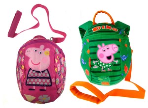 peppa pig bolsa with reins