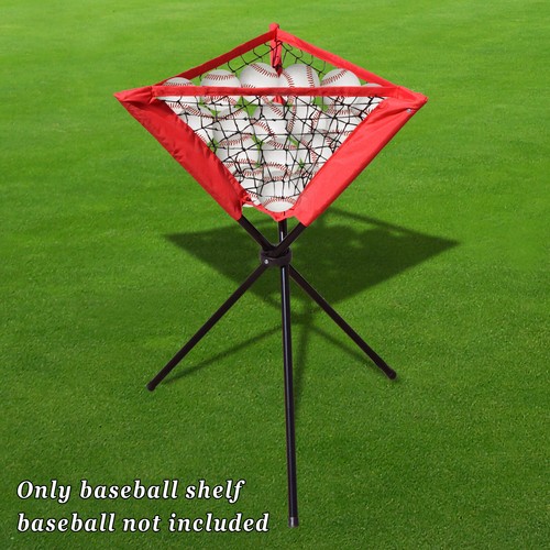 Ball Caddy Baseball Softball Batting Practice Portable Holder Tripod w Carry Bag - Picture 2 of 8