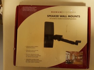sanus wms2 speaker wall mount