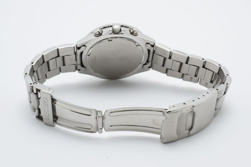 ▶️【N MINT】 SEIKO Flight master Pilot 7T92-0CF0 Quartz Blue Dial Mens Watch JAPAN - Picture 14 of 15