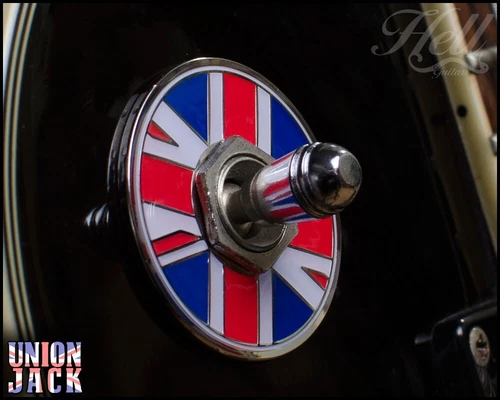 Union Jack Toggle Switch Washer Ring Rhythm Treble. Les Paul, SG +.
