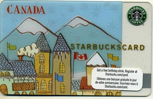 starbucks card canada