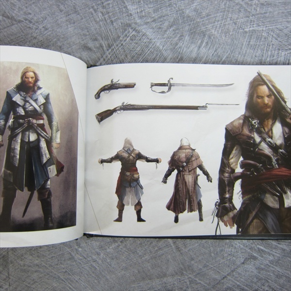 ASSASSIN'S CREED IV 4 Black Flag Art Works PS3 PS4 Xbox360 Book