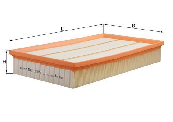 Air Filter Fits Audi Cupra Skoda VW MAHLE LX 4077