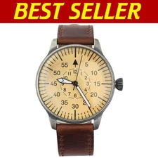 Collectible Luftwaffe Vintage Pilot Watch - Quartz Movement with Large Dial