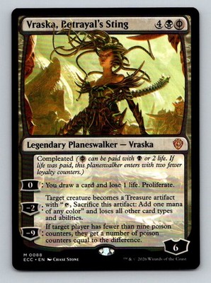 Vraska, Betrayal's Sting M Commander: Lorwyn Eclipsed 88 NM