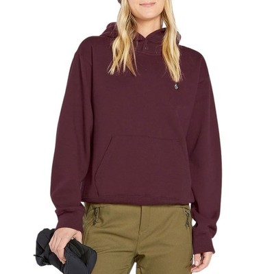 VOLCOM COSTUS W HOODIE BURGUNDY