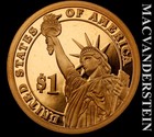2010-S Abraham Lincoln Presidential Dollar - Choice Gem Proof  Lustrous  #L7742 — photo 2