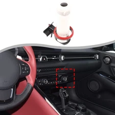 Red Ring Dashboard Center Airvent Cup Holder Cup Holder For Toyota Supra A90 19+