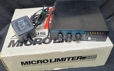 w/Operating Video: 1988 Alesis Micro Limiter Processor with P/S in Original Box
