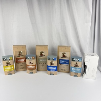 Dr. Squatch Men s Lot 3x Natural Body Wash 4x Deodorant + Hot/Cold Cup