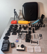 GoPro Hero 3 bundle - Lots of new accessories - For parts - GOP RO DOES NOT WORK