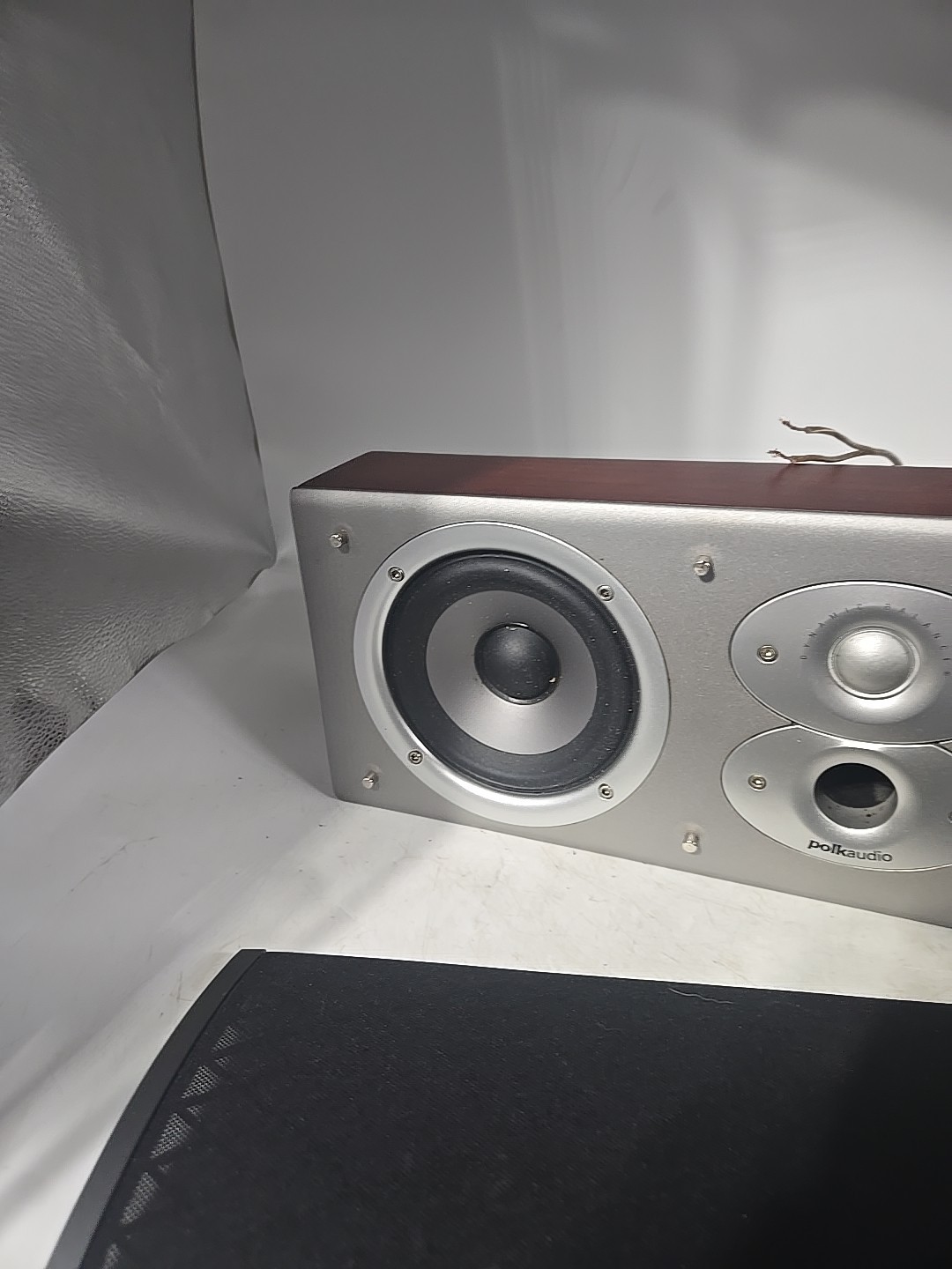 Polk Audio CSi3 Cherry Center Channel Speaker Beautiful Cherry Wood [Tested]