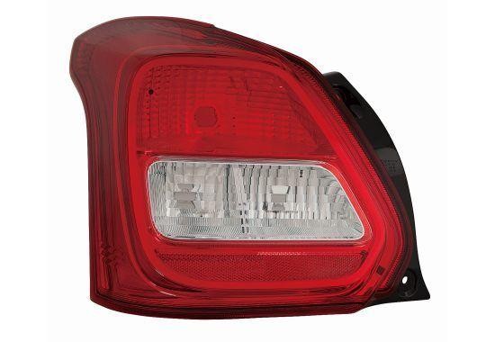 ABAKUS Rear Tail Light Left 218-1989L-UE for Suzuki, W21/5W WY21W W16W