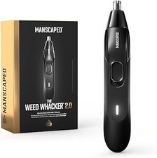 MANSCAPED® Weed Whacker® 2.0 Electric Nose & Ear Hair Trimmer  7,000 RPM Wet/Dry