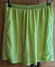 NIKE Men's Dri-Fit Running Shorts, Yellow (Size: UK Medium)
