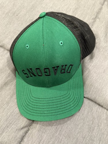 Dragons Upside down Richardson 112 Trucker Cap - Green/Black - Picture 1 of 3