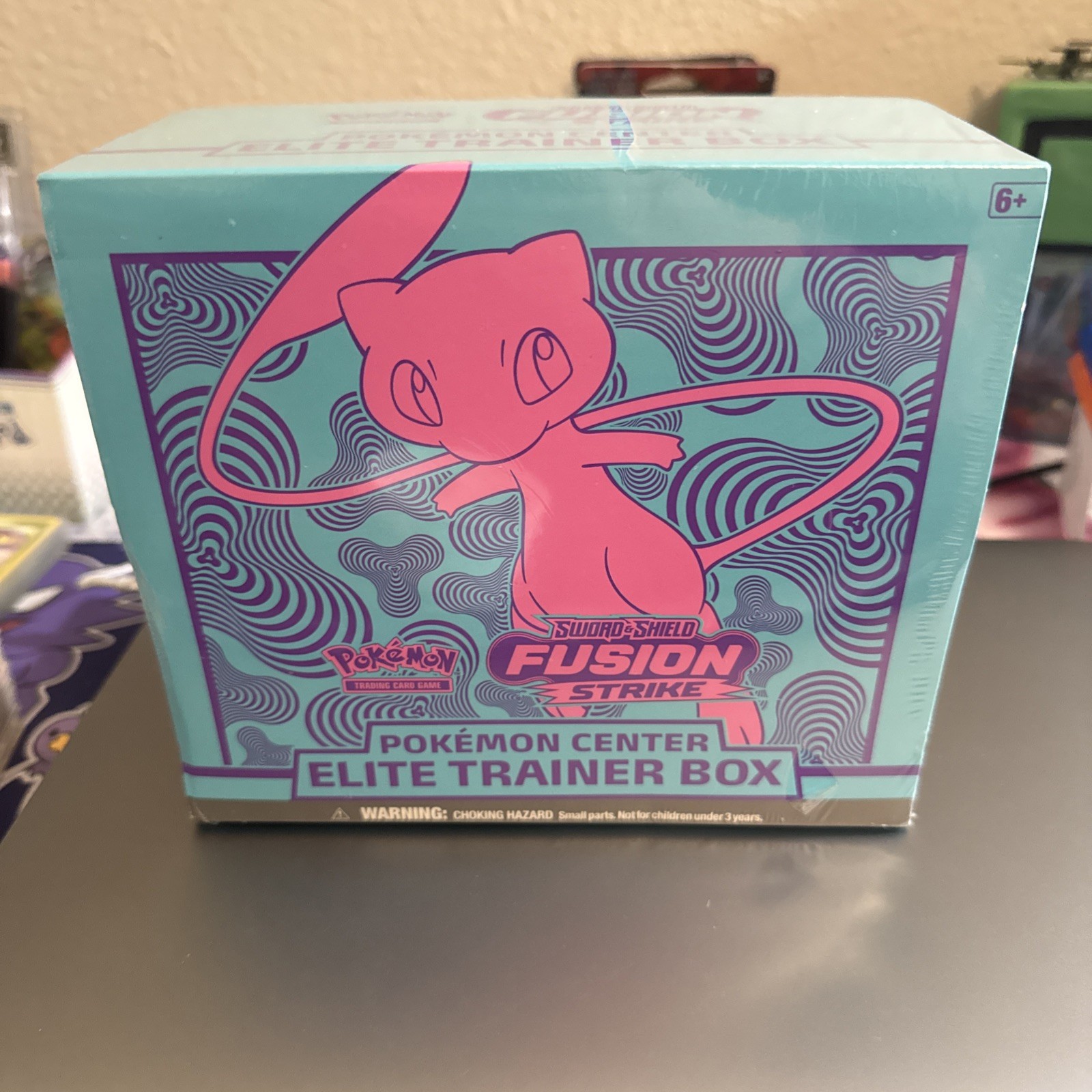 Pokemon Center exclusive Fusion Strike Elite Trainer Box ETB Sealed has defects