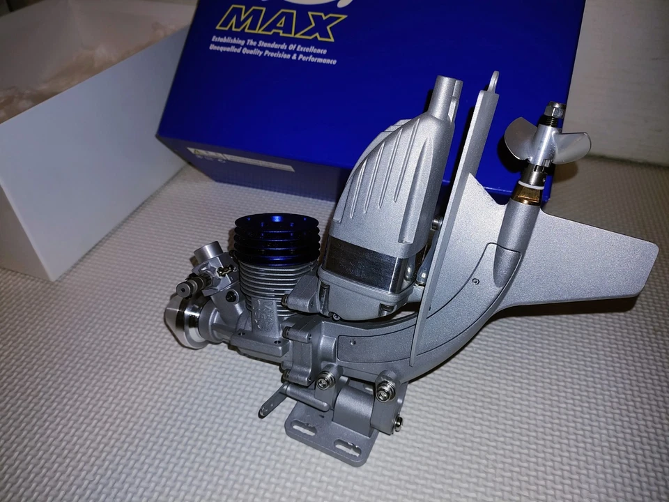 O.S. Engines 21XM Ver. II .21 Air Cooled Outboard Marine Boat RC Engine (13941) - Image 4 of 4