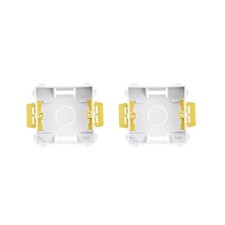 2 x Vimark DB2547 1 Gang 35mm Deep Dry Lining Box Lipless