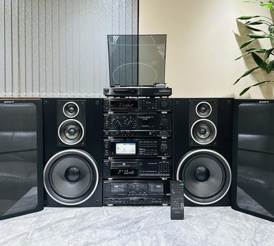 High End Sony LBT-D905 Stereo Stack System HiFi trennt Lautsprecher & Fernbedienung