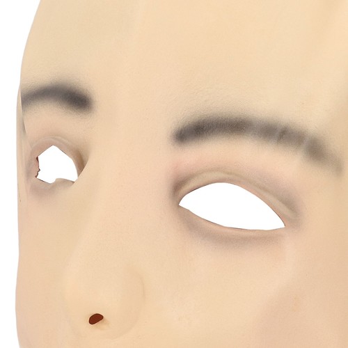 Full Head Female Latex Face Mund Augen Löcher Beauty Cover Lebense FOY - Bild 17 von 22