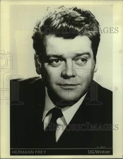 1971 Press Photo Baritone Hermann Prey - nop66796