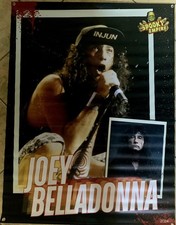 Joey Belladonna SIGNED! 36x48 Vinyl Banner Spooky Empire Anthrax