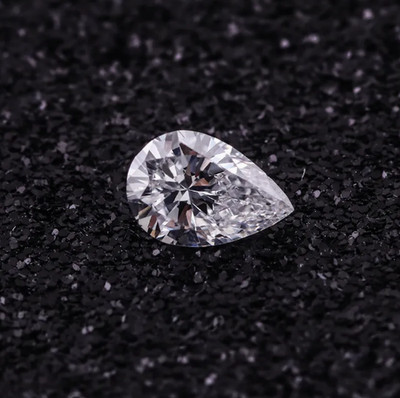 Natural D Color Pear Cut 3 Ct VVS1 Clarity loose lab grown diamond Certified