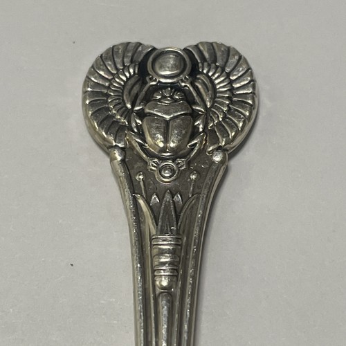 Scarab Egypt Egyptian Vintage Souvenir Spoon Collectible