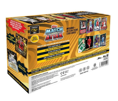 Topps Match Attax 24/25 UEFA Cards Flow Pack 40 Trading Game