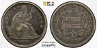 1839-O Seated Liberty Dime- PCGS VF35 No Drapery— RPD F-106a— Large O *Key Date*