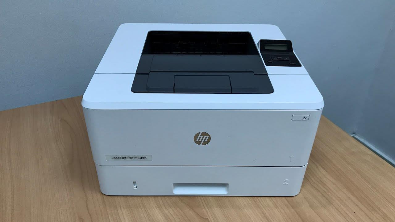 HP LaserJet Pro M404n Standard Laser Printer w Toner