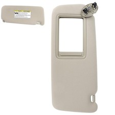 Sun Visor Left Driver Side Compatible with Toyota Camry 2007-2011 Beige Repla...