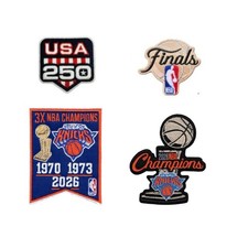 2026 NBA Champions New York Knicks 4 PC Iron ...