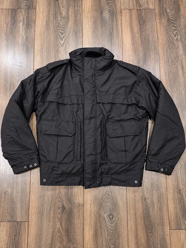Spiewak, Vintage Spiewak Golden Fleece L Black Thinsulate Public Safety Jacket