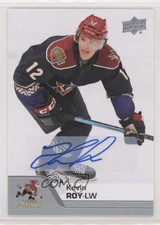 2020-21 Upper Deck AHL Auto Kevin Roy #33 Auto 07g7