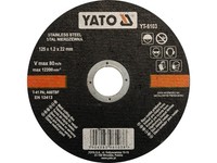 Yato Edelstahl-Trennscheibe 125X1,2X22Mm YT-6103