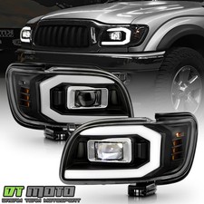 For 2001-2004 Toyota Tacoma Upgrade Full LED Tube Projector Headlights Headlamps