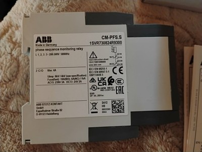 1SVR730824R9300 | cm-PFS.S | ABB cm-PFS.S Three-Phase Monitoring Relay