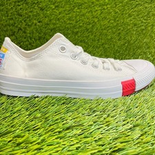 Converse Chuck Taylor All Star Ox Womens Size 7 White Athletic Shoes Sneakers