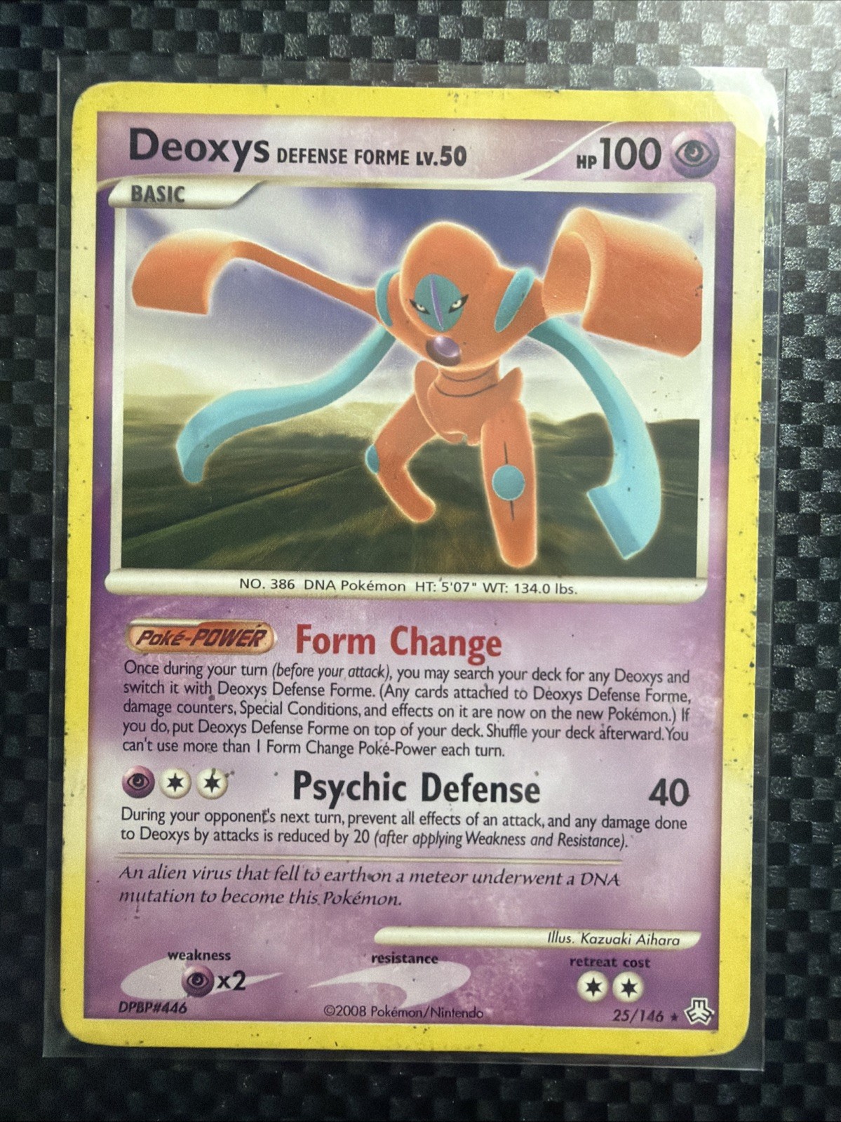 25/146 Deoxys Defense Forme Legends Awakened